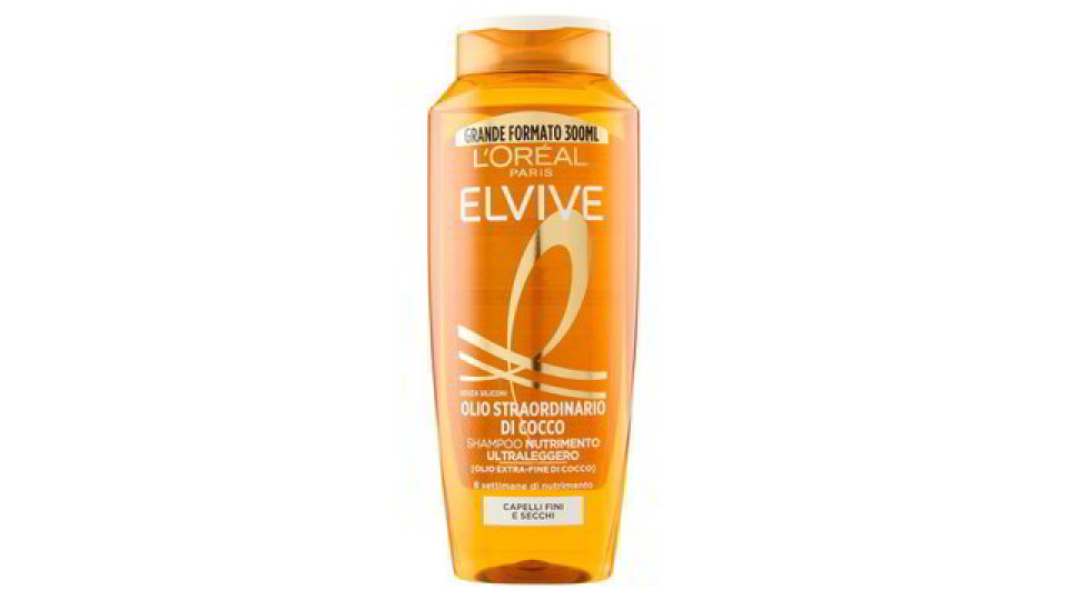 SHAMPOO OLIO STRAORDINARIO COCCO