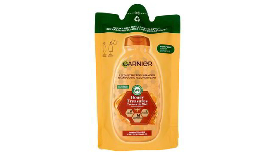 SHAMPOO TESORI DI MIELE RICARICA