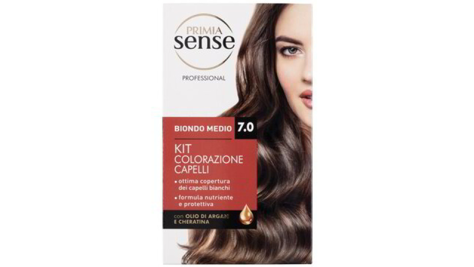 KIT COLORAZIONE BIONDO MEDIO 7.0