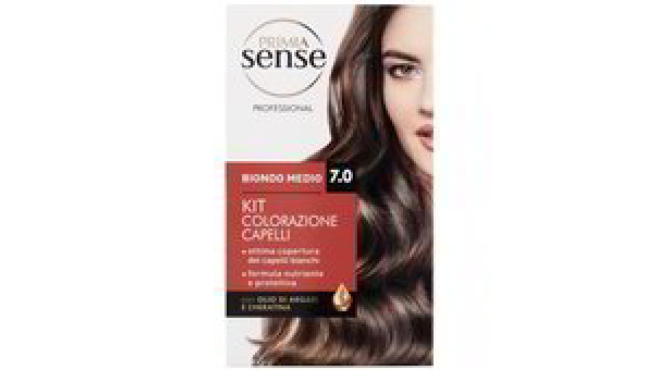 KIT COLORAZIONE BIONDO MEDIO 7.0