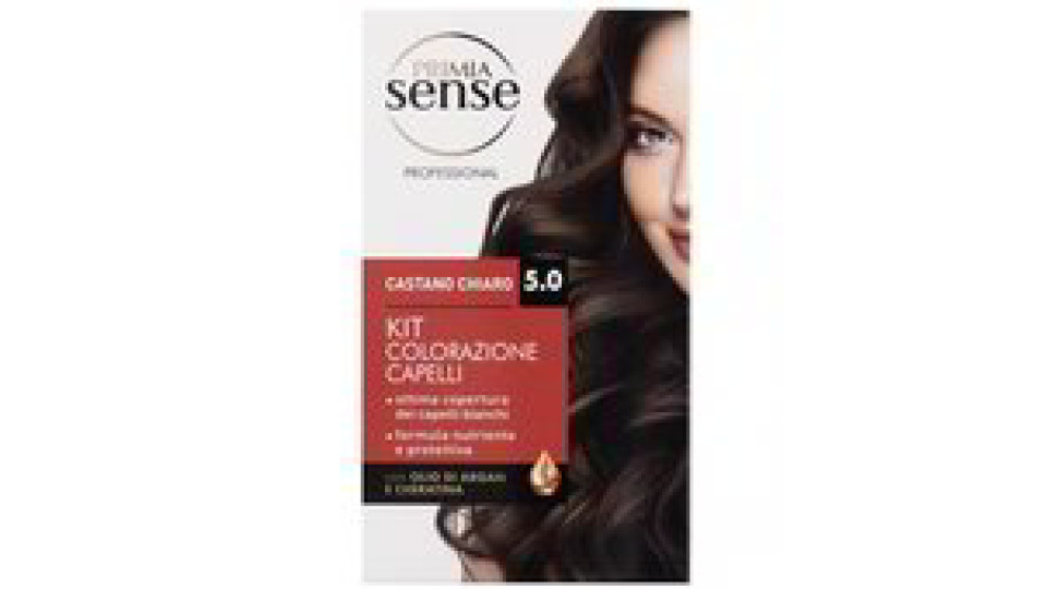 KIT COLORAZIONE CASTANO CHIARO5.0
