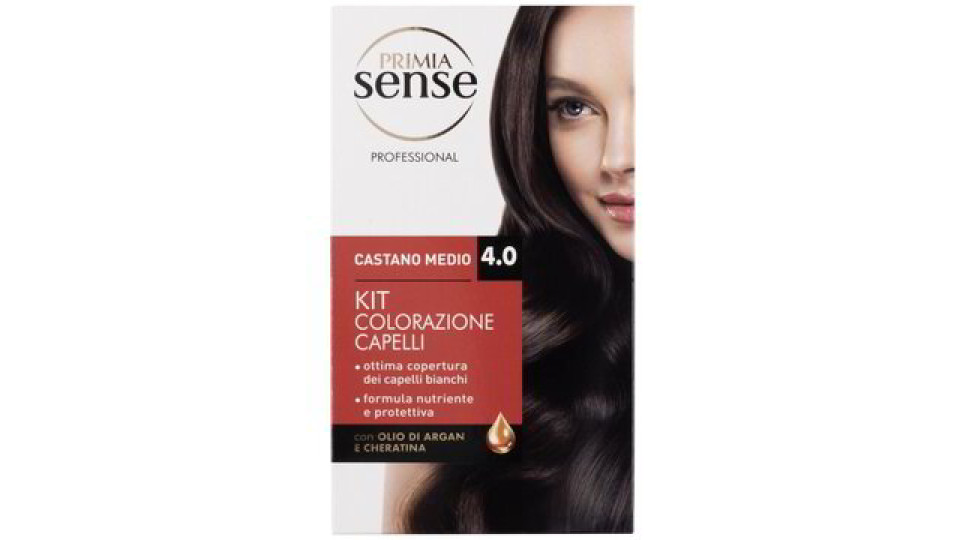 KIT COLORAZIONE CASTANO MEDIO 4.0