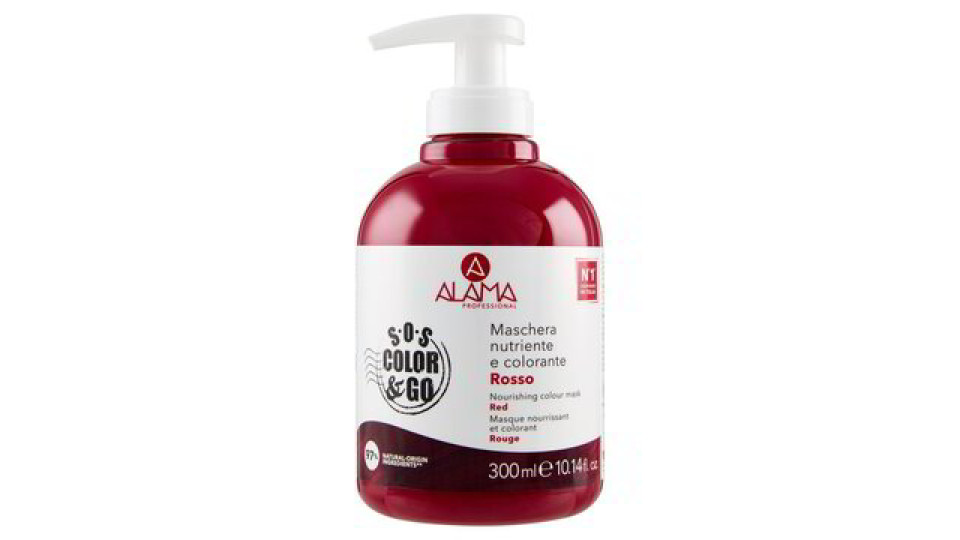 COLOR&GO MASCHERA COLOR ROSSO