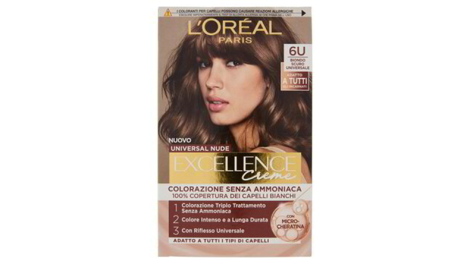 NUDE 6U BIONDO SCURO UNIVERS.