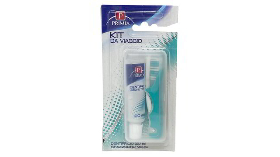 KIT DA VIAGGIO SPAZZOLINO MEDIO E