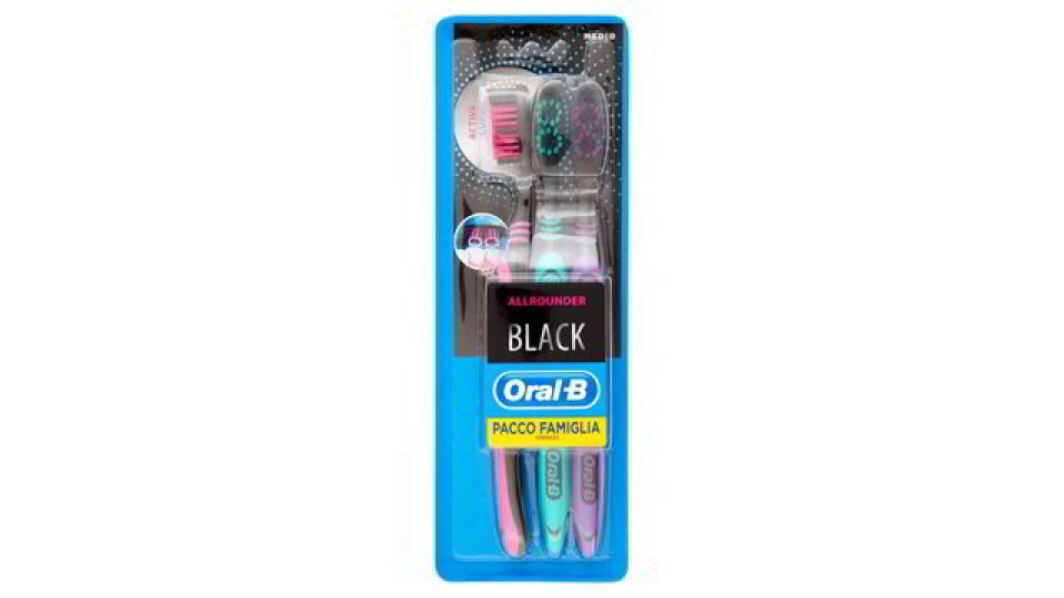 SPAZZOL.ALLROUNDER BLACK MEDIO