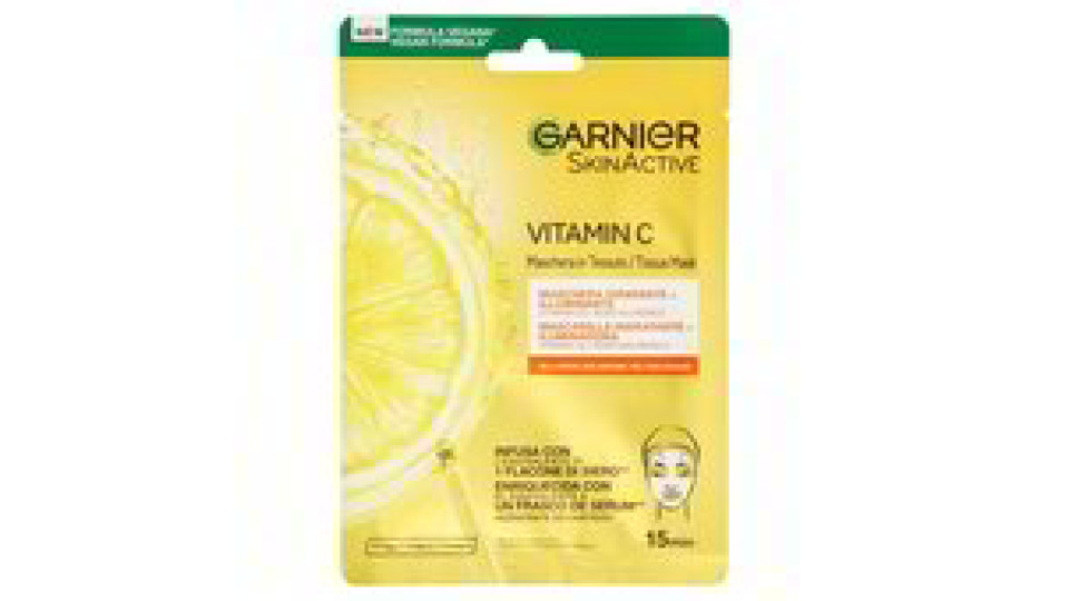 MASCHERA IN TESSUTO VITAMINA C