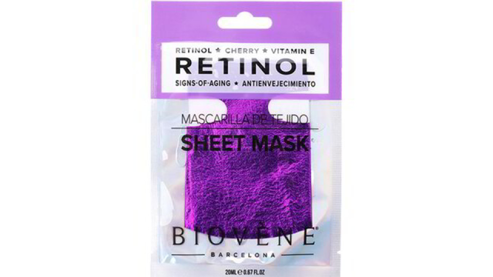 MASCHERA TESSUTO RETINOL