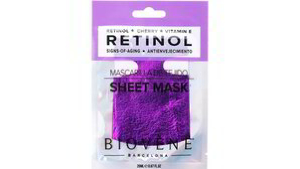 MASCHERA TESSUTO RETINOL