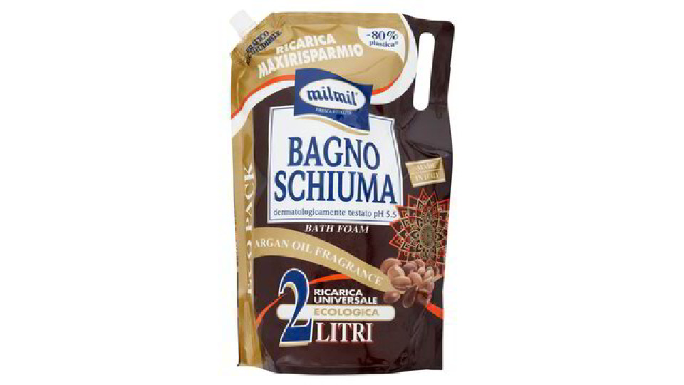BAGNOSCHIUMA OLIO DI ARGAN