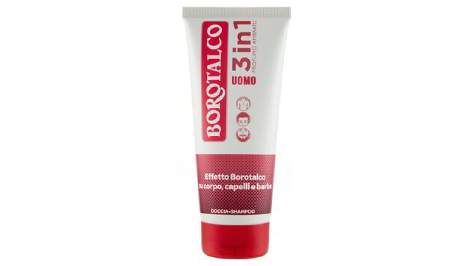 DOCCIA UOMO 3IN1 AMBRATO