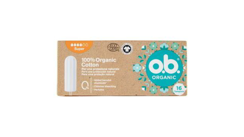 ASSORBENTI INTERNI ORGANIC SUPER