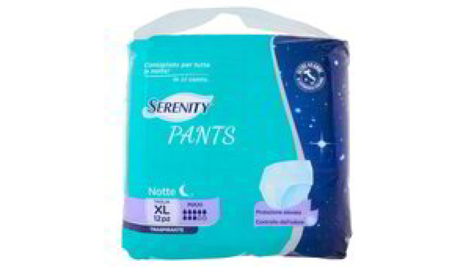 PANTS TRASPIRANTE NOTTE XL
