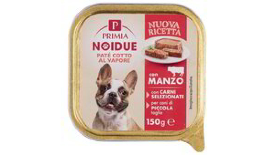 PATÉ CON MANZO COTTO AL VAPORE