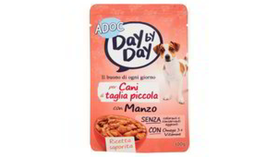 ALIMENTO CANE CON MANZO
