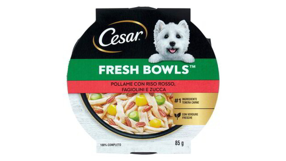FRESH BOWLS POLLAME RISO ROSSO