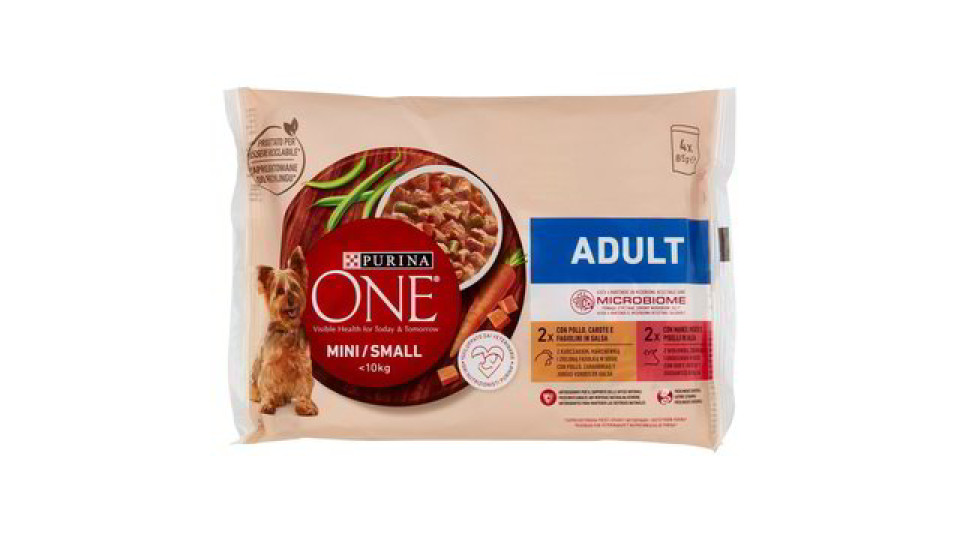 MINI ADULT POLLO E MANZO