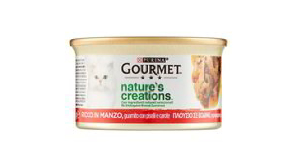 ALIMENTO PER GATTI CON MANZO
