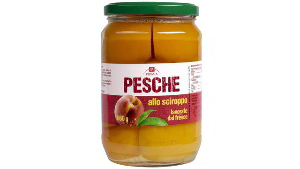 Pesche Sciroppate 410 G