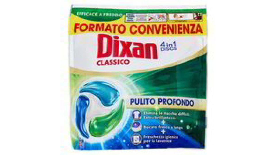 Dixan Discs Classico 40pz (660g)