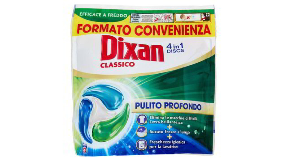 Dixan Discs Classico 40pz (660g)