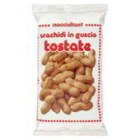 noccioltost arachidi in guscio tostate