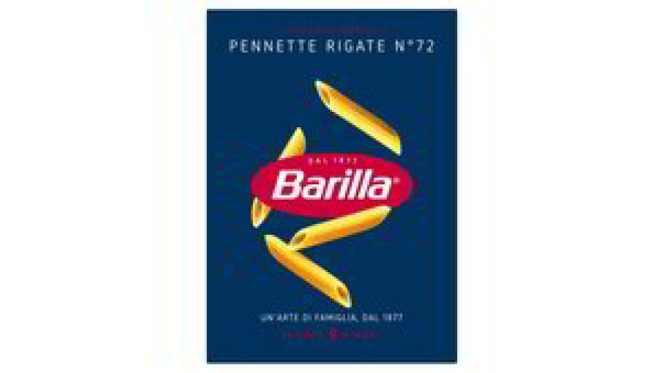 Barilla n.72 pennette rigate - gr.500