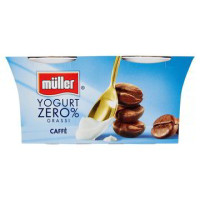 Muller yogurt 0% caffe gr.125x2