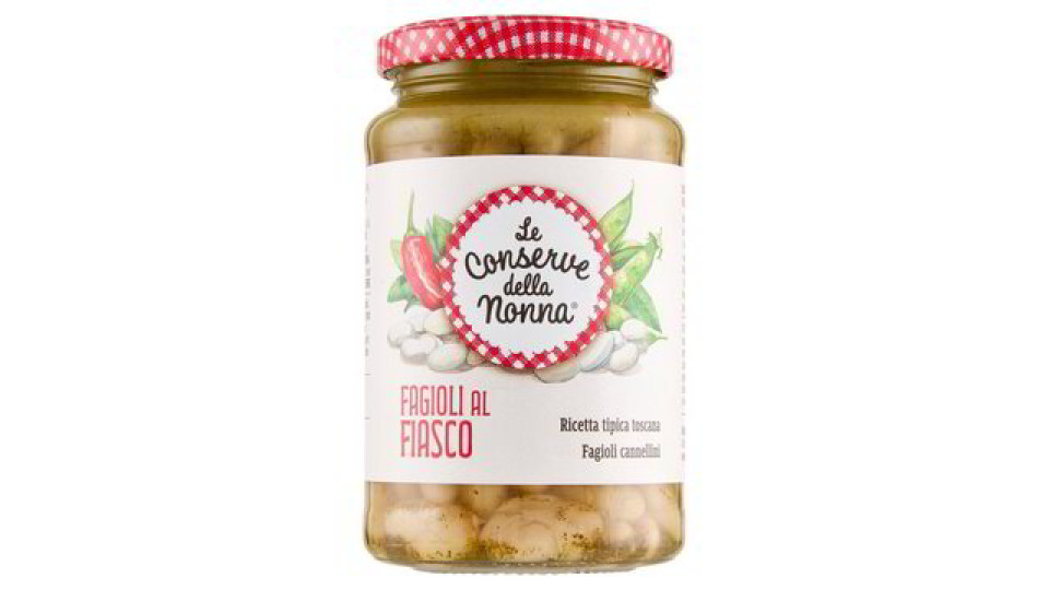 Le Conserve della Nonna Fagioli al fiasco 360 gr.
