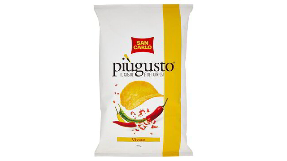S.Carlo patatine più gusto vivace gr.150
