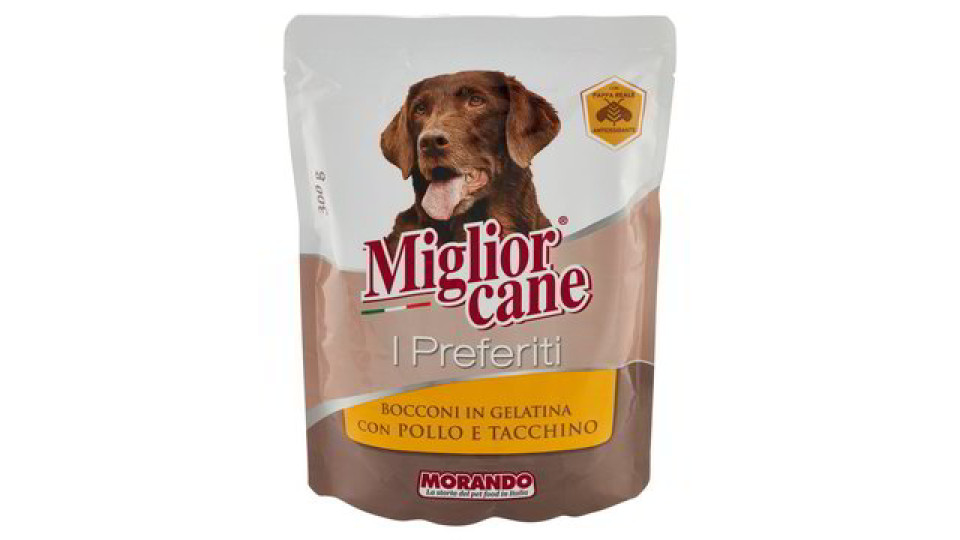 Migliorcane bocconcini di pollo e tacchino - gr.400