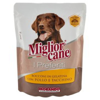 Migliorcane bocconcini di pollo e tacchino - gr.400