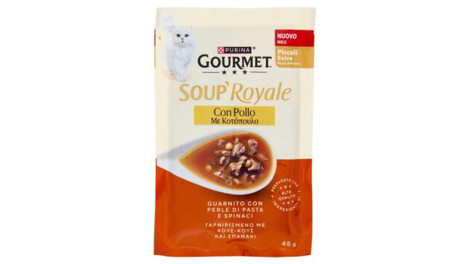 PURINA GOURMET Soup Royale con Pollo 45g