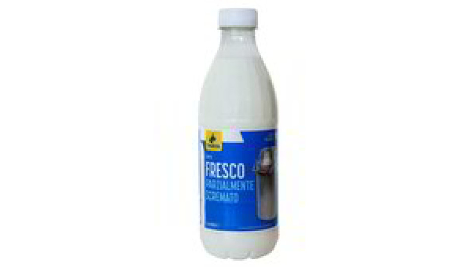 Latte fresco parzialmente scremato