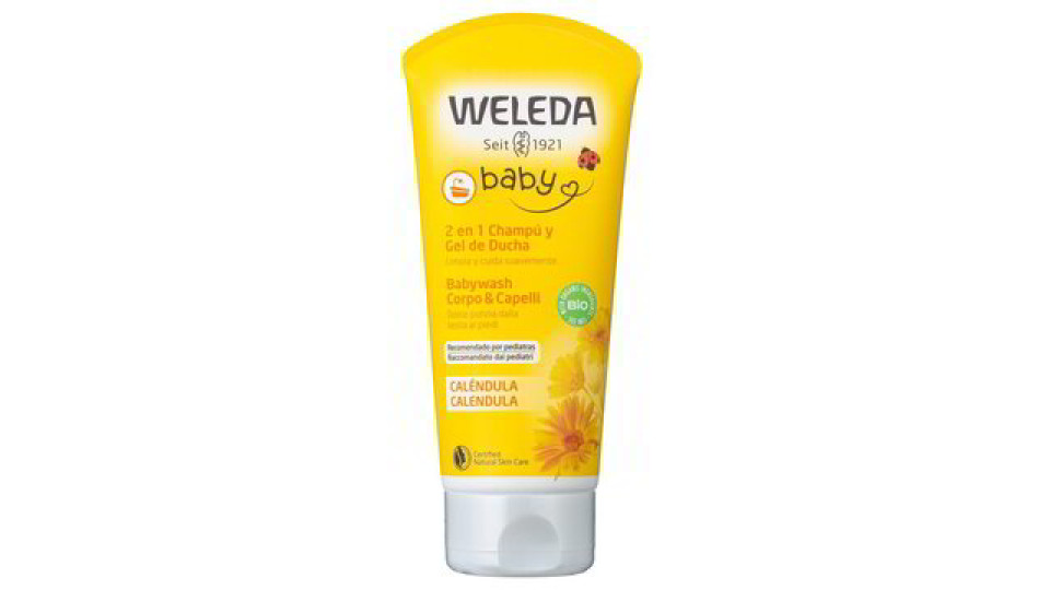 Babywash bagnetto corpo e capelli alla calendula