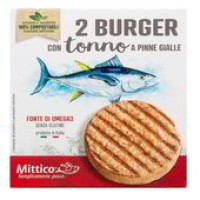 Mittico, Burger con tonno surgelati