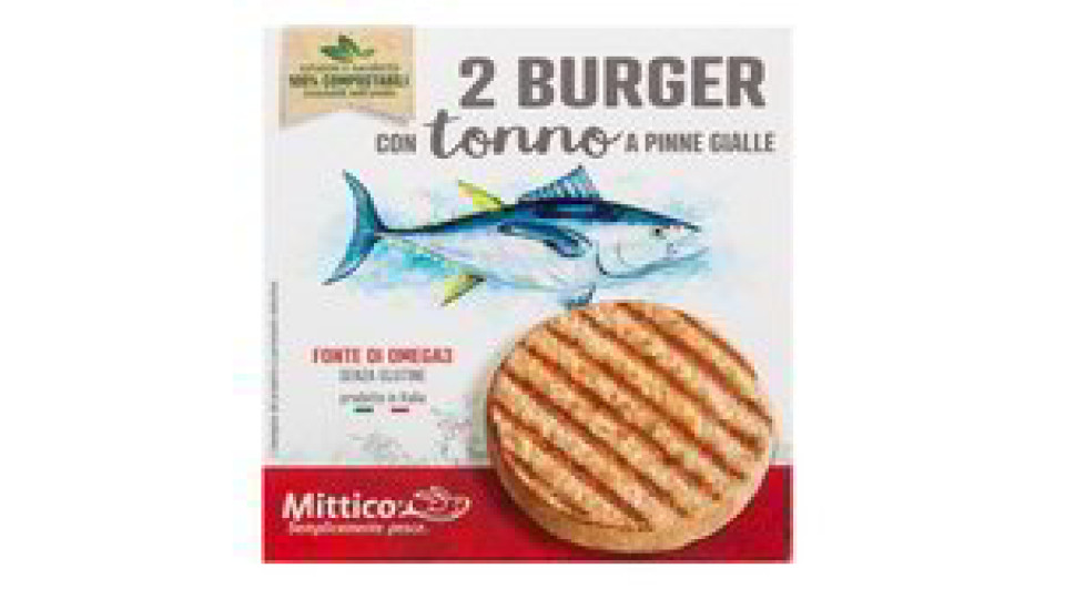 Mittico, Burger con tonno surgelati
