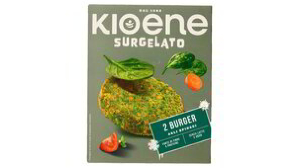 Kioene Burger Agli Spinaci Surgelati