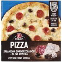 PIZZA SALAMINO,GORGONZOLA,OLIVE