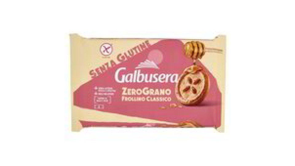 Galbusera ZeroGrano frollini con miele millefiori