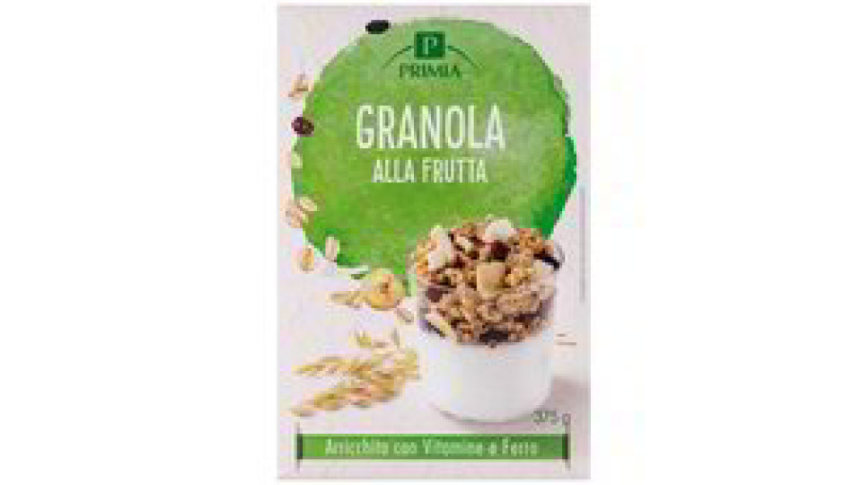 GRANOLA ALLA FRUTTA