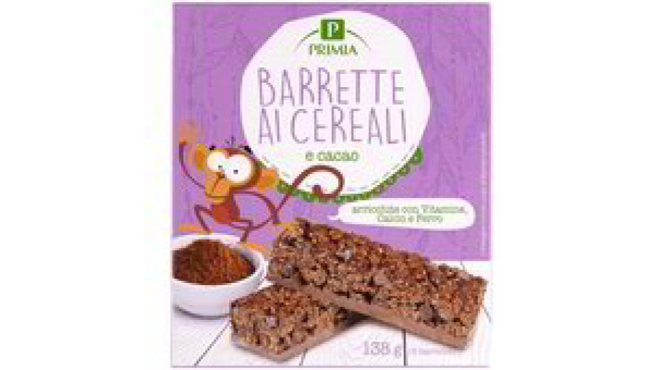 BARRETTE AI CEREALI/CACAO