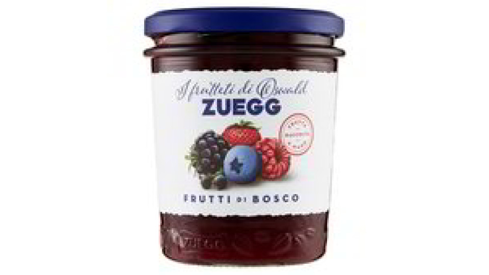Zuegg, 100% da frutta confettura extra di frutti di bosco