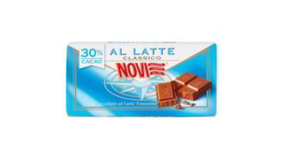 Novi tavoletta cioccolato gianduia