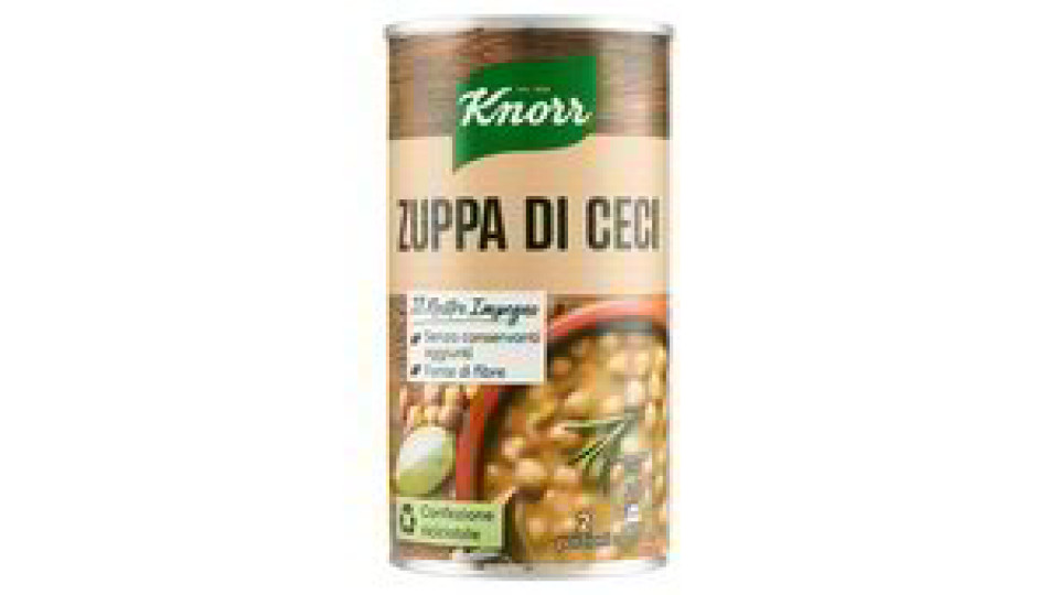 Knorr zuppa ceci in lattina