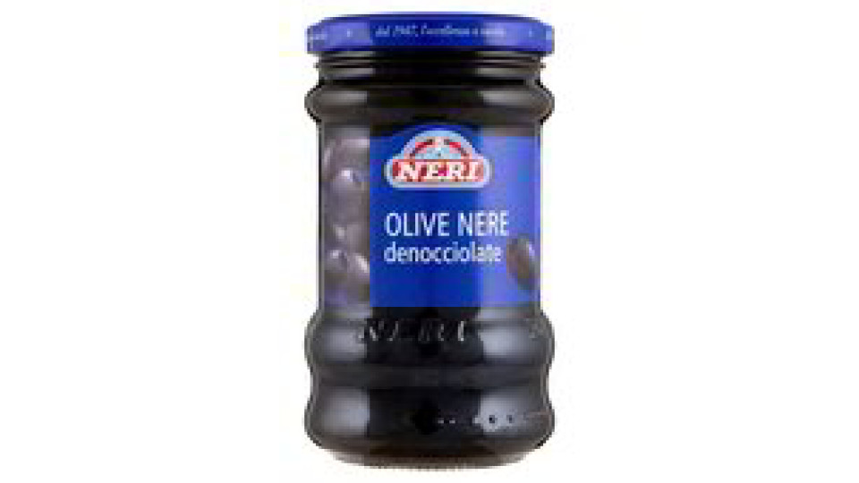Neri, olive nere denocciolate