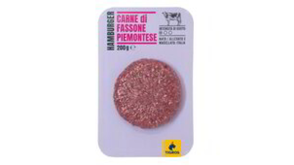 Hamburger di Bovino Razza Piemontese