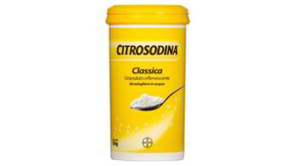 Citrosodina, effervescente granulare