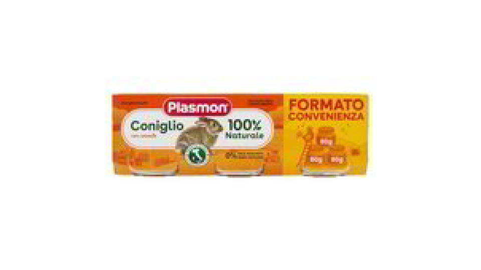 Plasmon, omogeneizzato di coniglio
