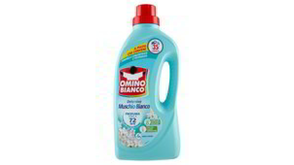 Detersivo Liquido Muschio Bianco